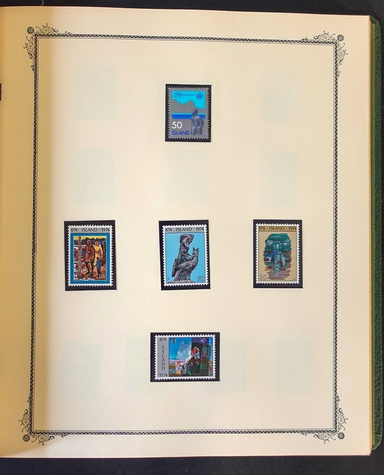 Ryukyu Islands Iceland Germany Israel Switzerland Stamp Album Collection ZAYIX