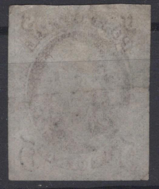 US 1847 5c brown Benjamin Franklin Scott #1 Used VF Good Margins ZAYIX