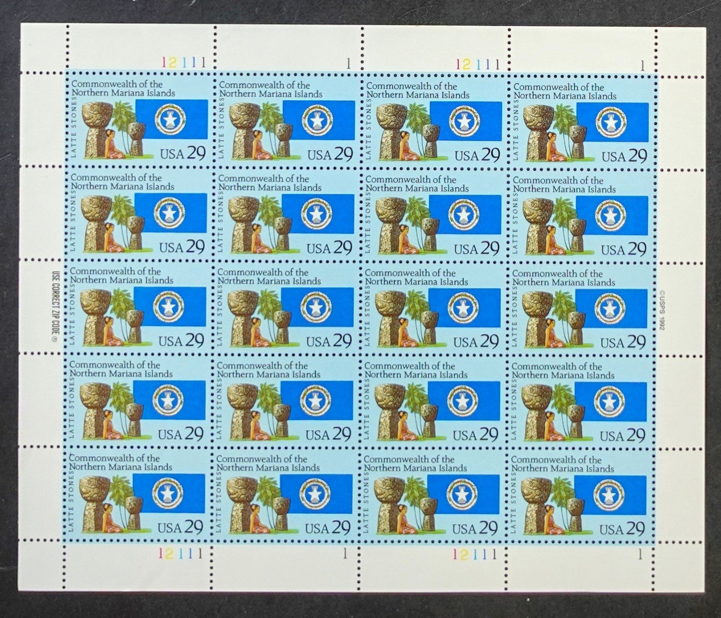 US 2804 Mint Sheet (MNH) Northern Mariana Islands 29-Cent 1993 ZAYIX