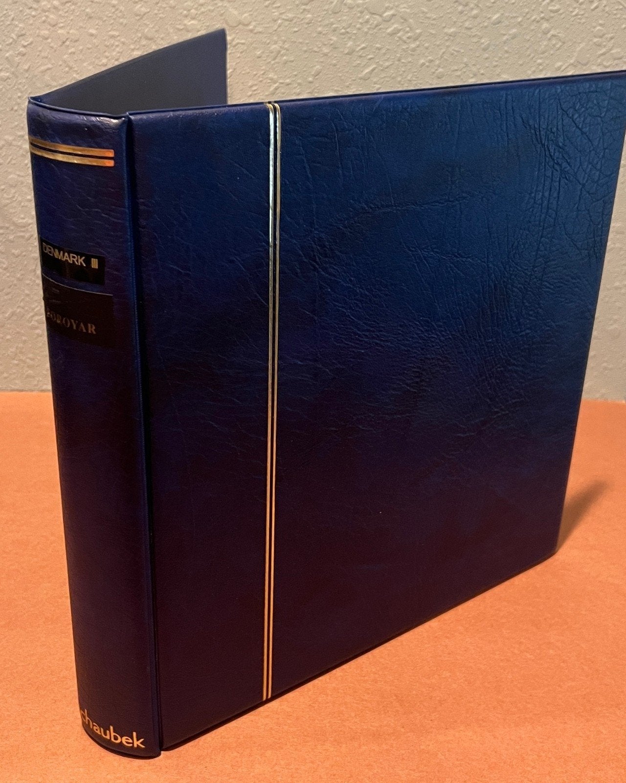 Denmark 1919-2000 Schaubek Hingeless Stamp Album & Slipcase ZAYIX