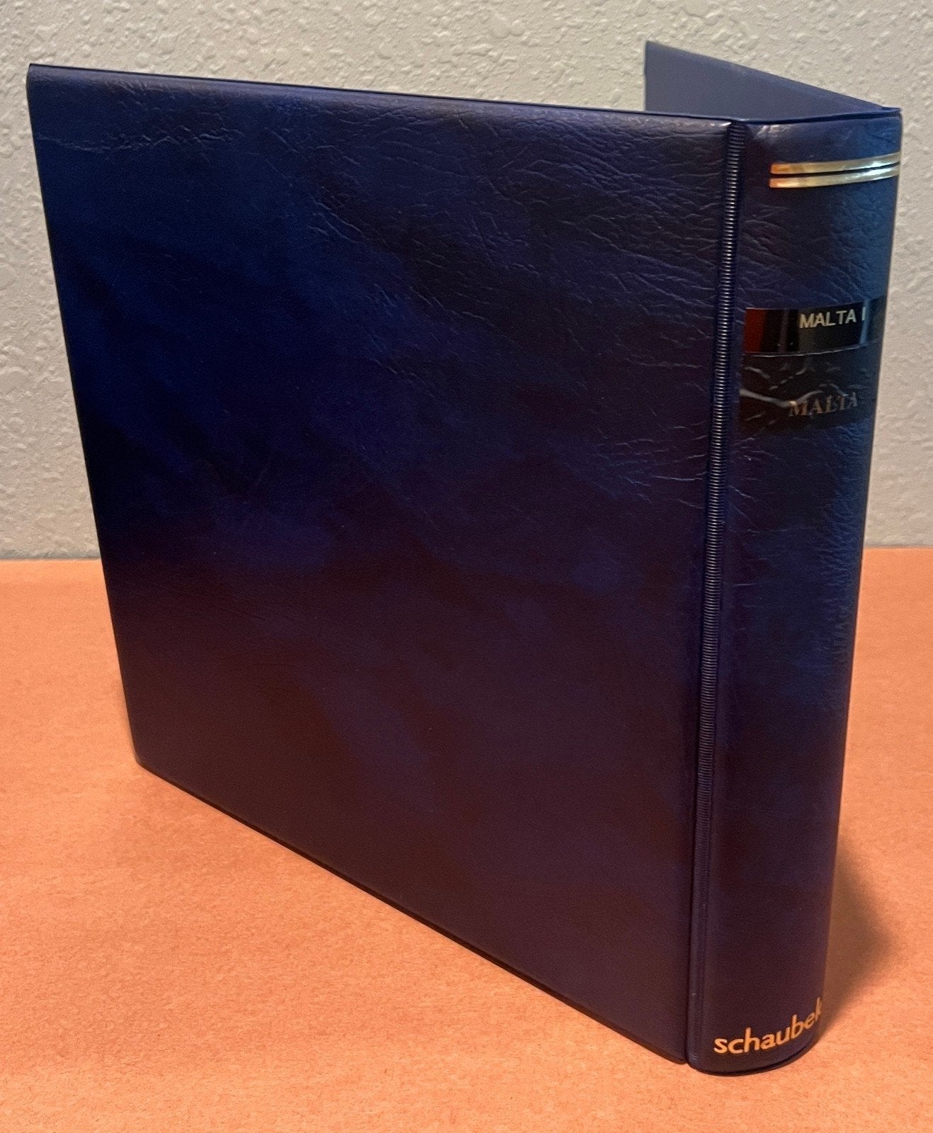 Malta 1885-1979 Schaubek Hingeless Stamp Album & Slipcase ZAYIX