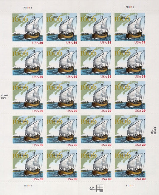 US 4073 Mint Sheet (MNH) Samuel de Champlain 39-Cent 2006 ZAYIX