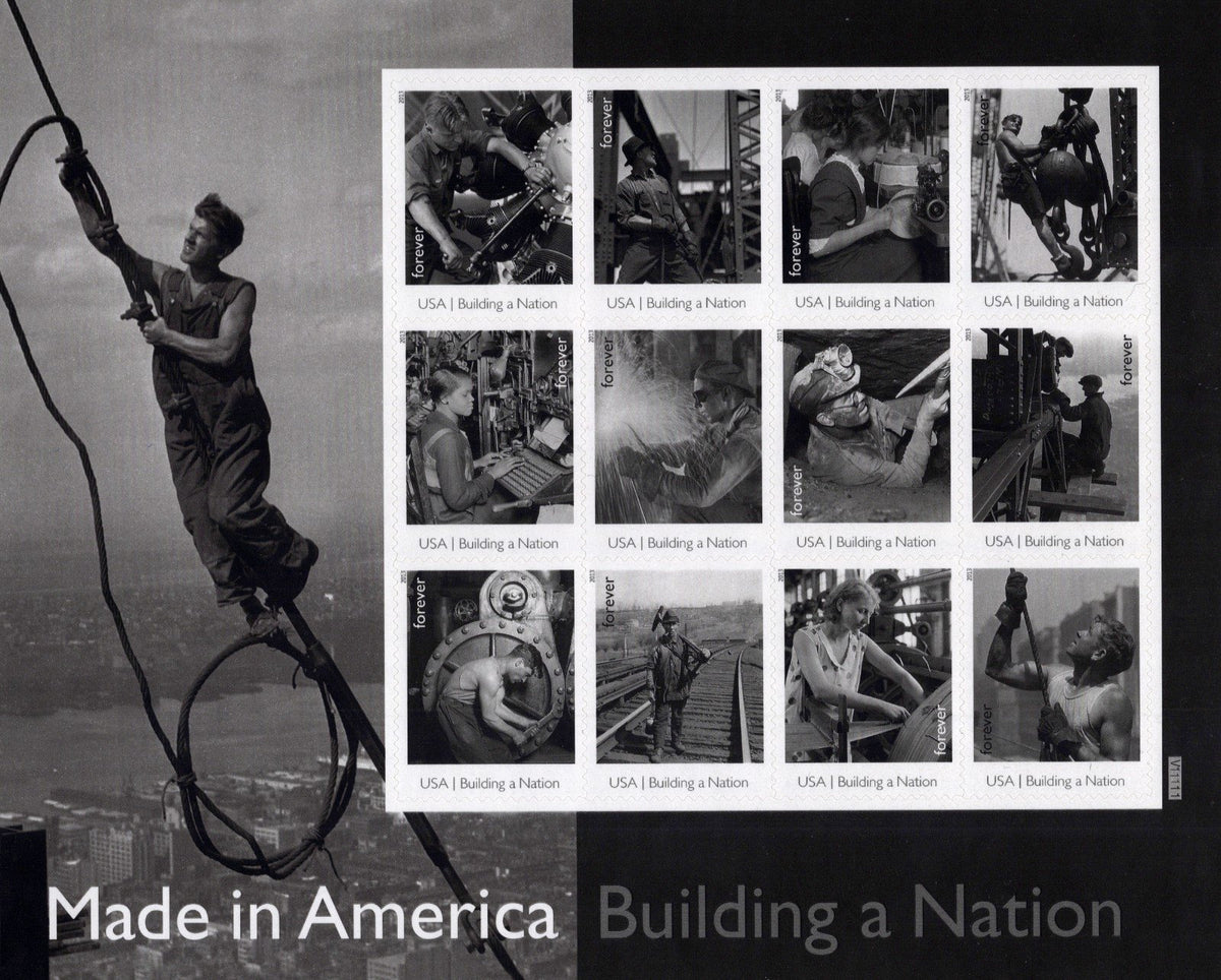 US 4801 Mint Sheet (MNH) Made In America Photographs Forever Stamp 2013 ZAYIX