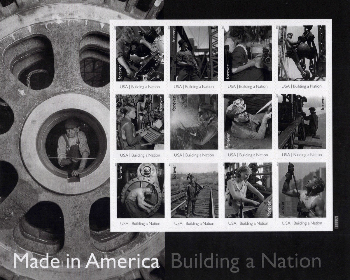 US 4801 Mint Sheet (MNH) Made In America Photographs Forever Stamp 2013 ZAYIX