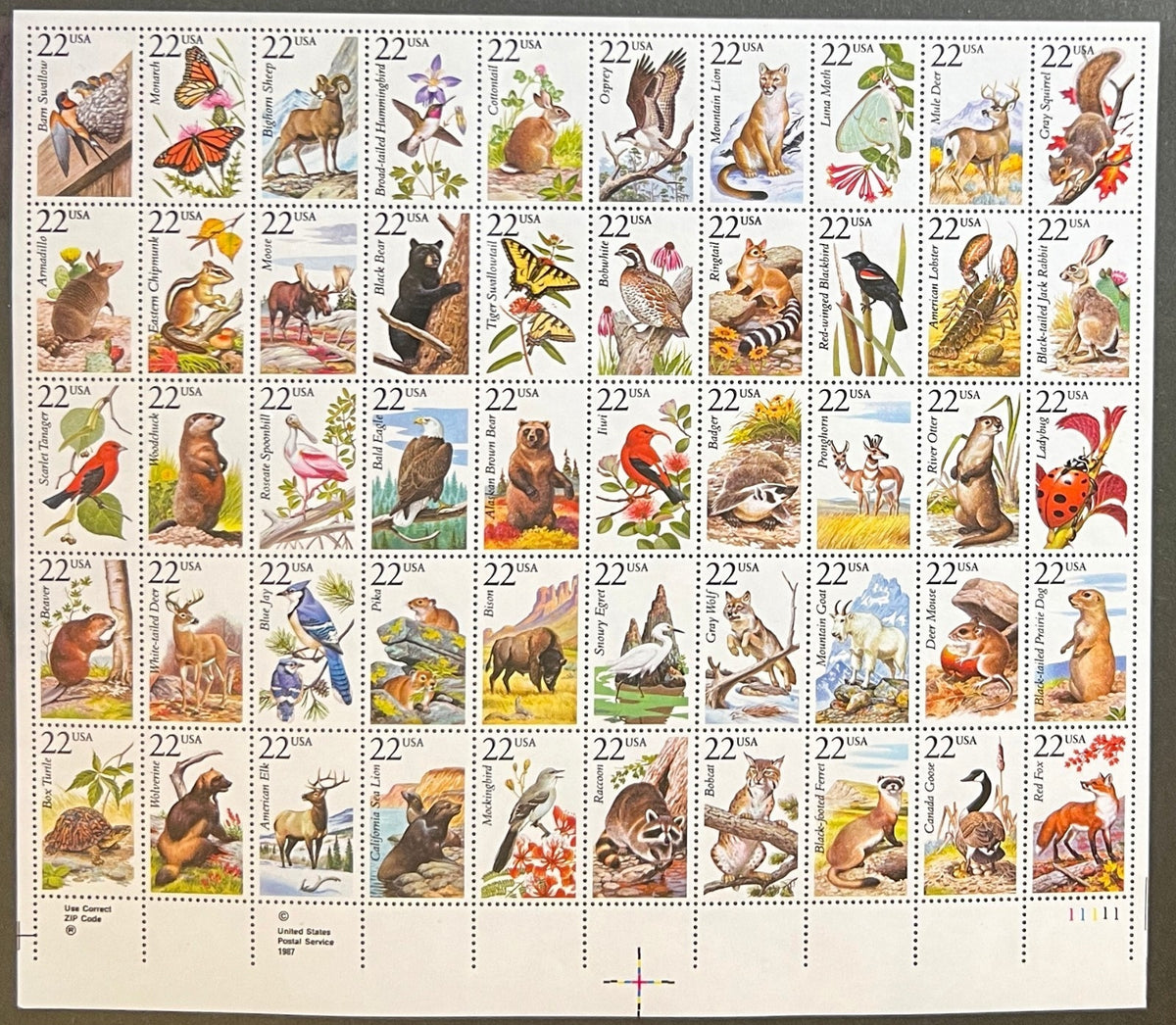 United States Mint Sheet (MNH) Stamp Collection Supersafe Album 1976-1998 ZAYIX