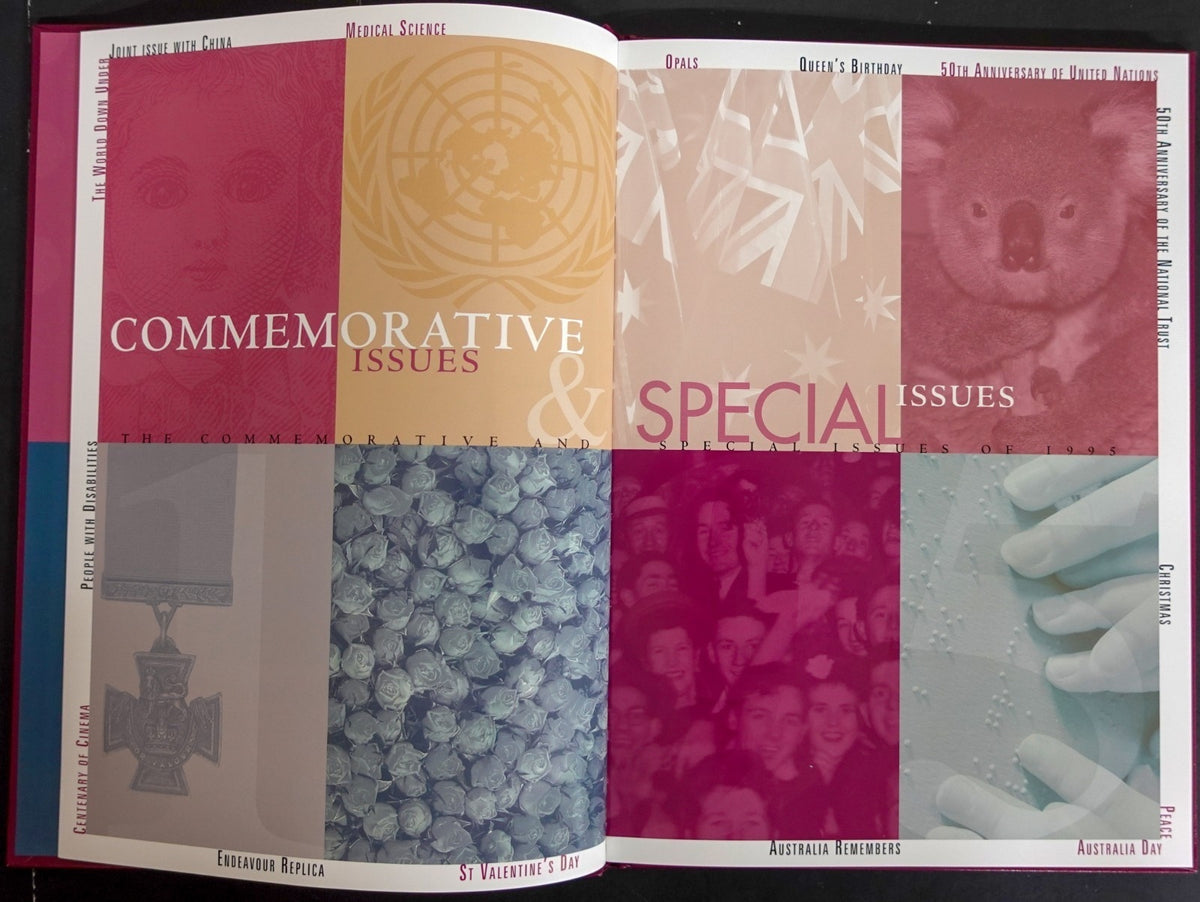 Australia 1995 Yearbook (MNH) Collection Of Australian Stamps  ZAYIX