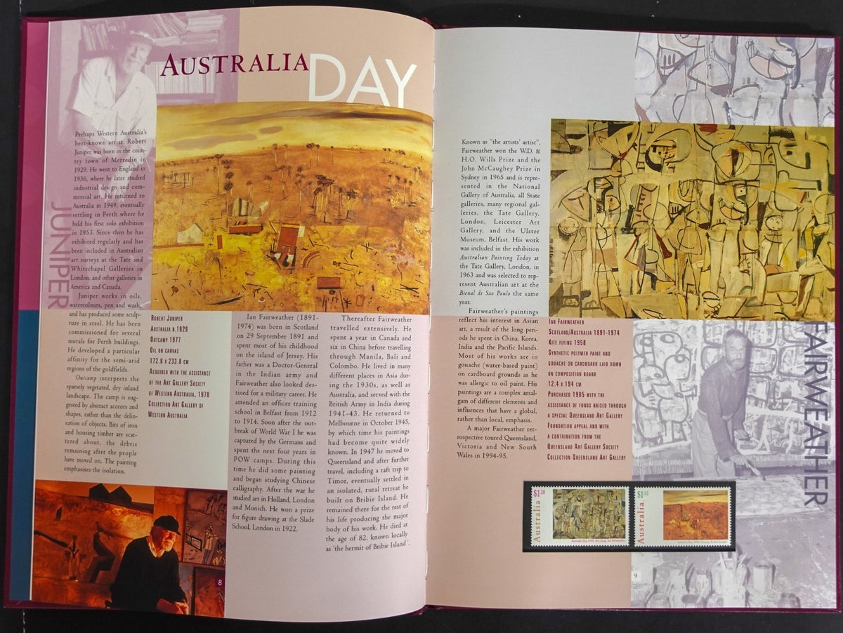 Australia 1995 Yearbook (MNH) Collection Of Australian Stamps  ZAYIX