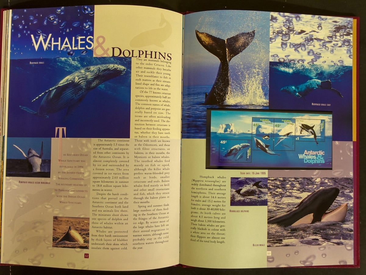 Australia 1995 Yearbook (MNH) Collection Of Australian Stamps  ZAYIX