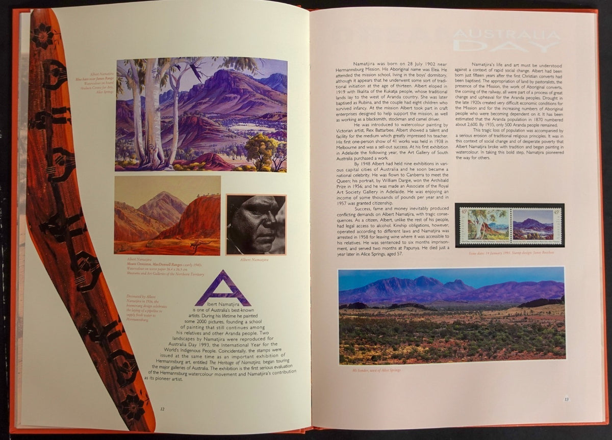Australia 1993 Yearbook (MNH) Collection Of Australian Stamps ZAYIX