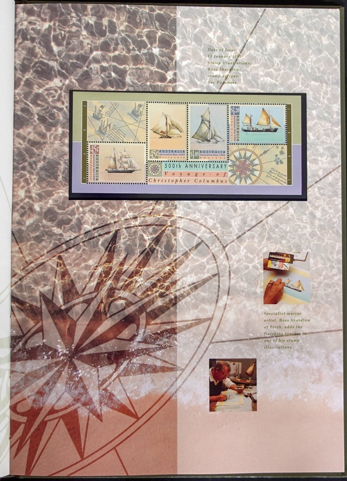 Australia 1992 Yearbook (MNH) Collection Of Australian Stamps ZAYIX