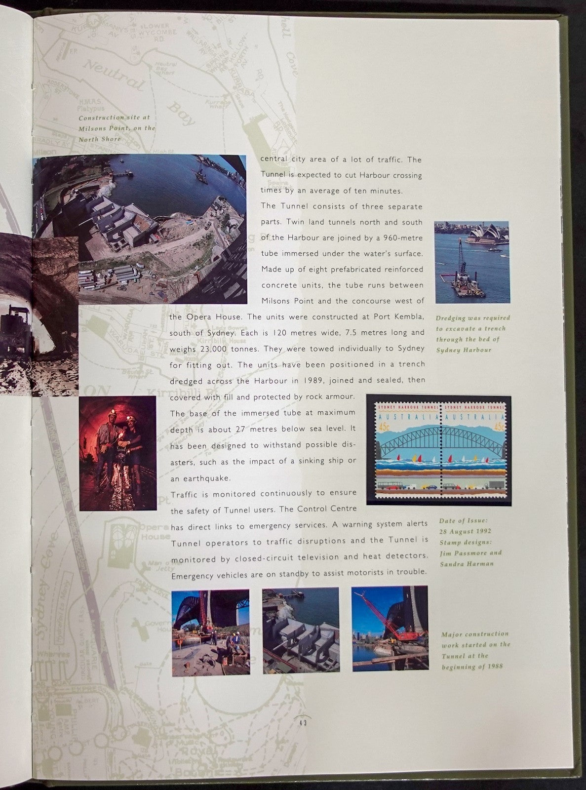 Australia 1992 Yearbook (MNH) Collection Of Australian Stamps ZAYIX