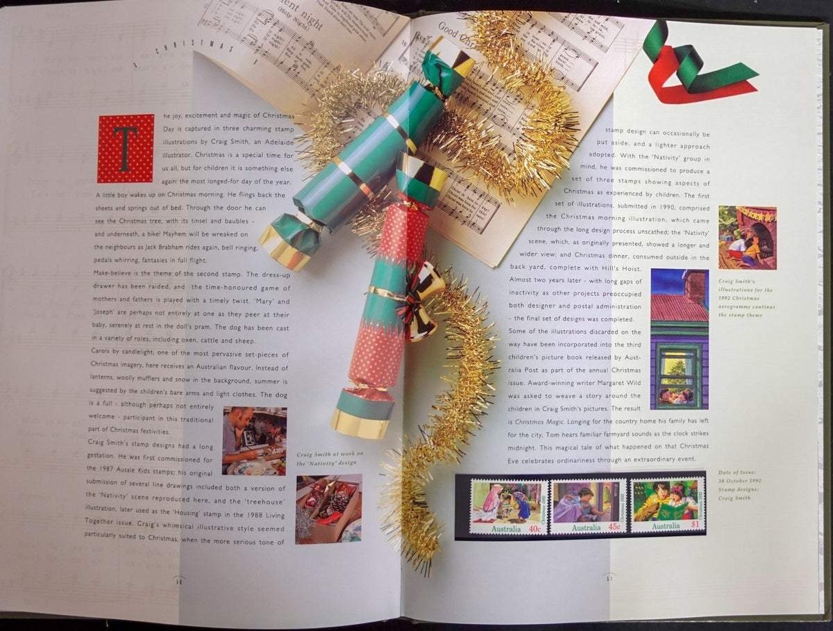 Australia 1992 Yearbook (MNH) Collection Of Australian Stamps ZAYIX