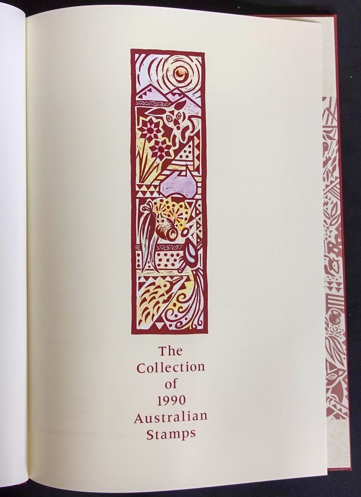 Australia 1990 Yearbook (MNH) Collection Of Australian Stamps ZAYIX