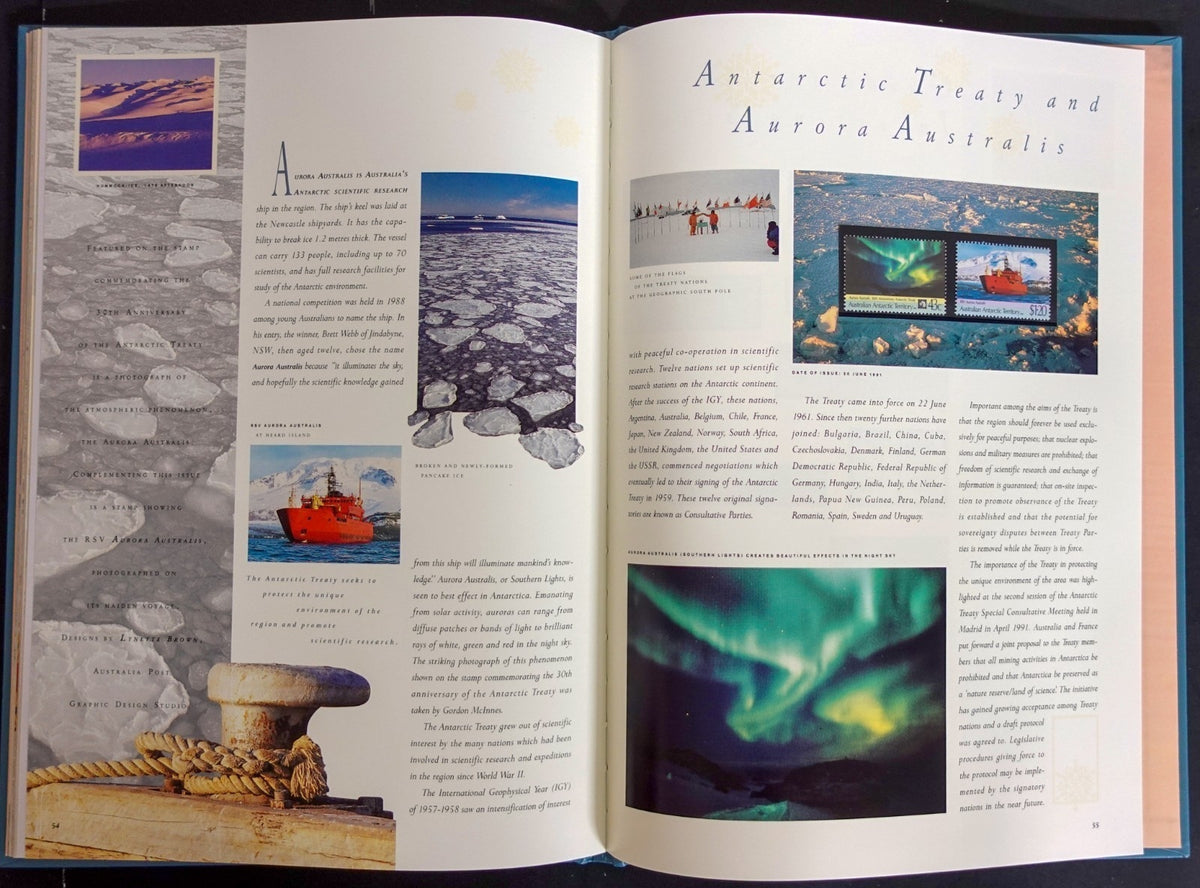 Australia 1991 Yearbook (MNH) Collection Of Australian Stamps ZAYIX