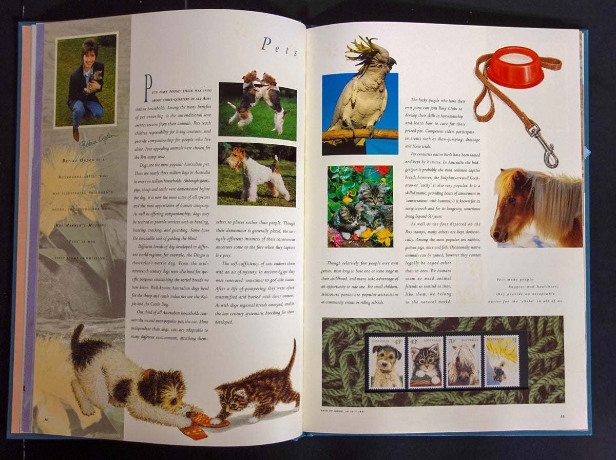 Australia 1991 Yearbook (MNH) Collection Of Australian Stamps ZAYIX