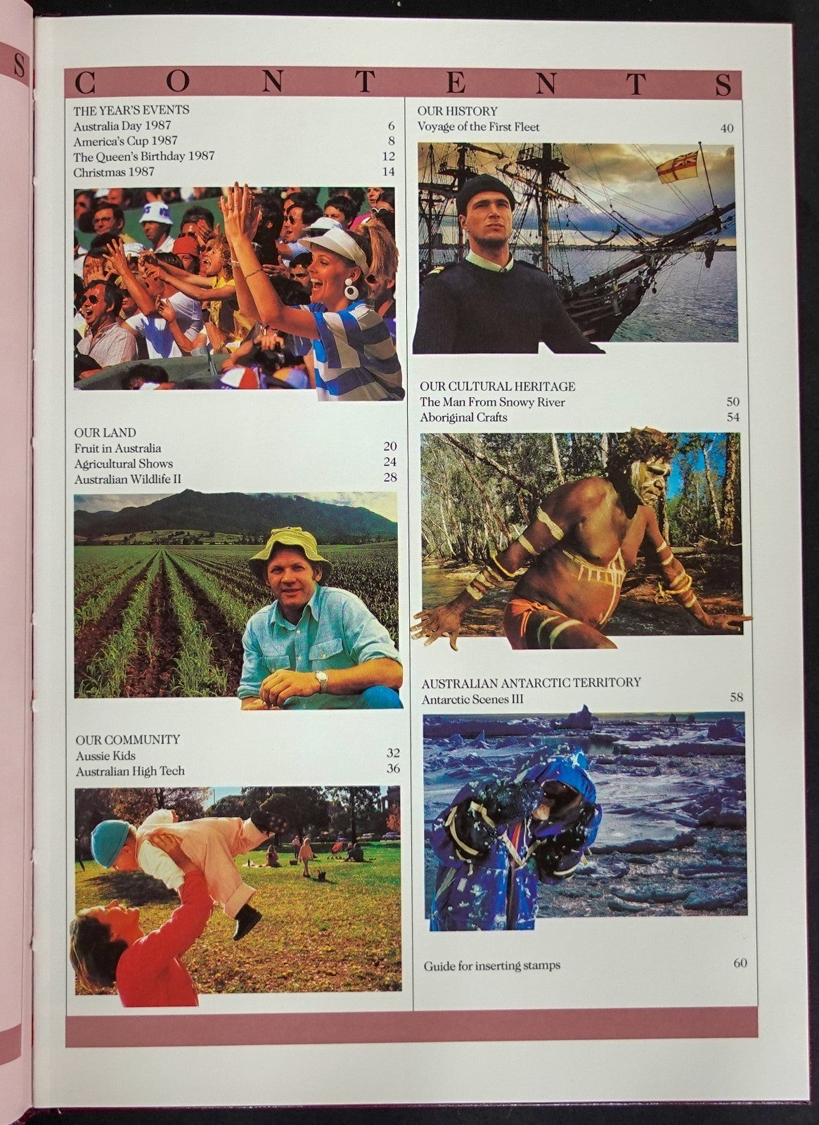 Australia 1987 Yearbook (MNH) Collection Of Australian Stamps ZAYIX