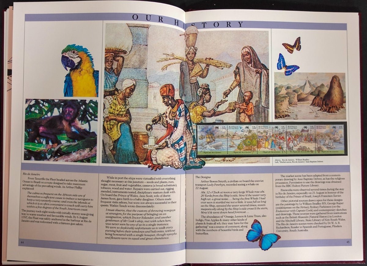 Australia 1987 Yearbook (MNH) Collection Of Australian Stamps ZAYIX
