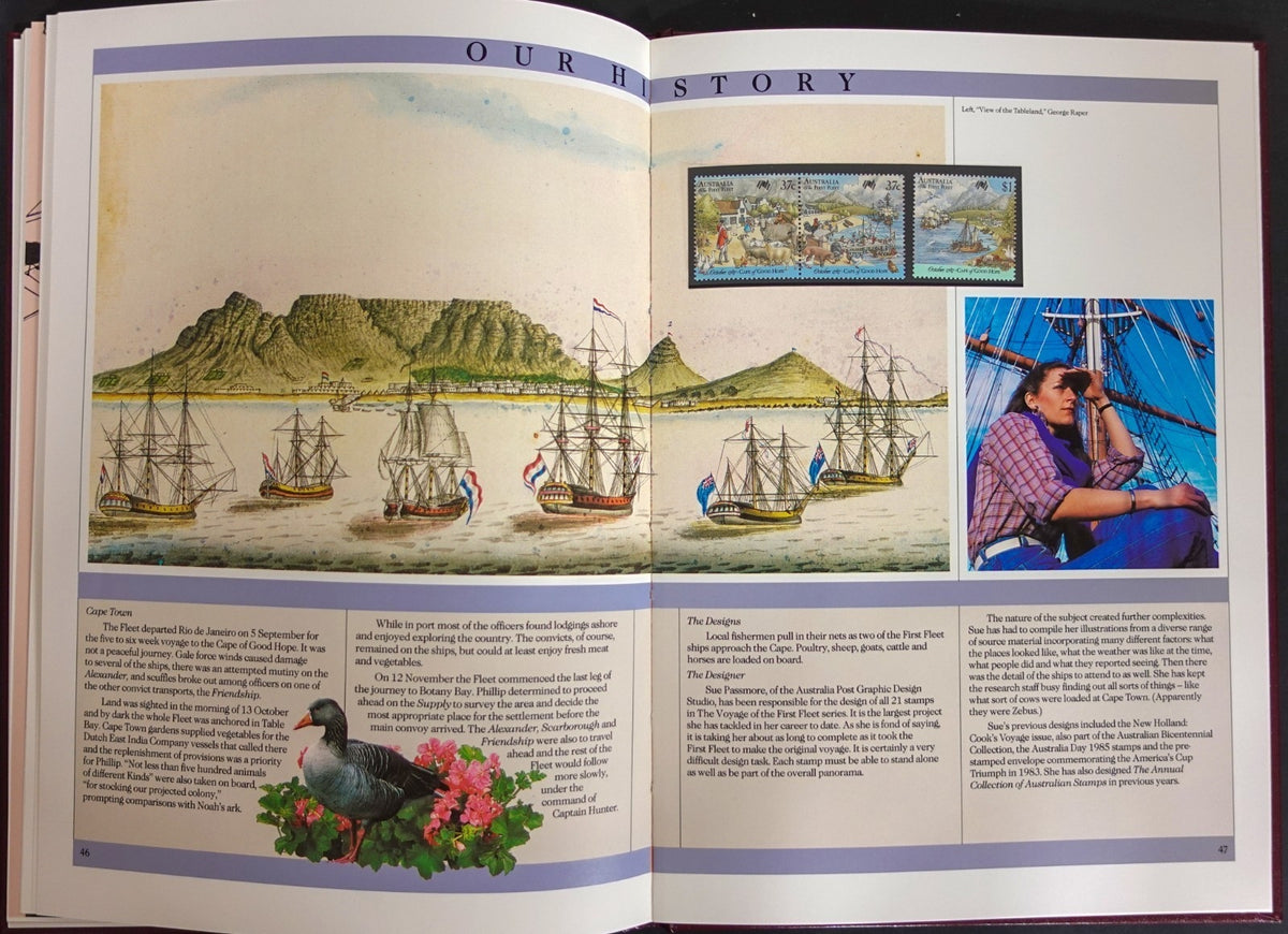 Australia 1987 Yearbook (MNH) Collection Of Australian Stamps ZAYIX