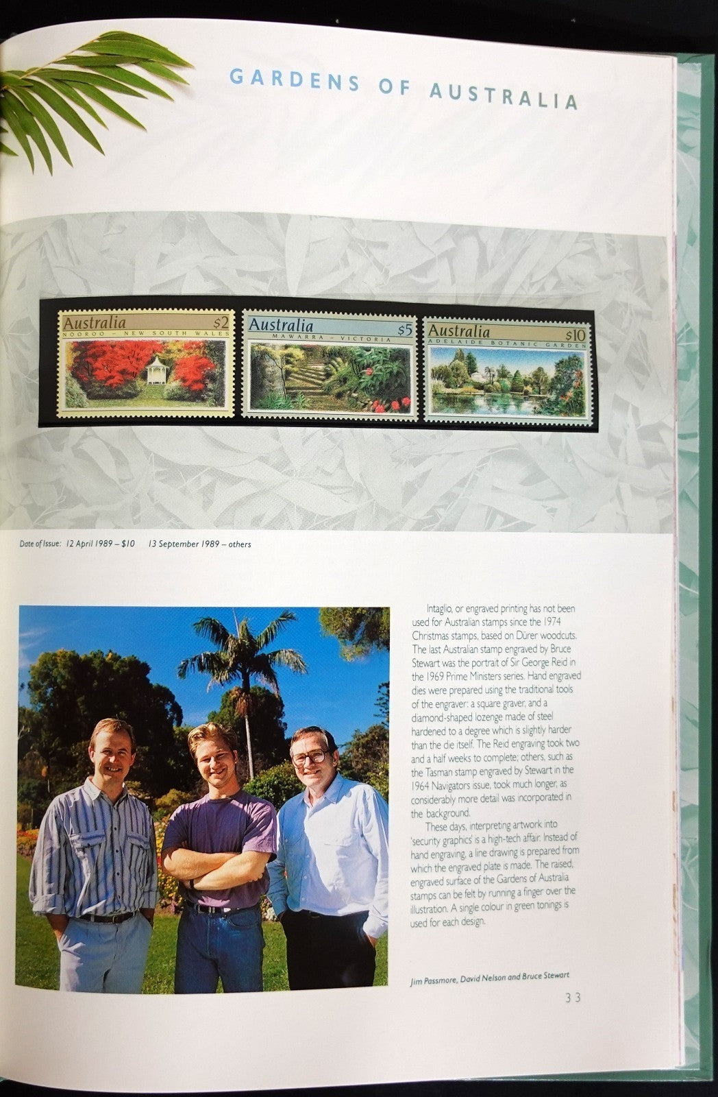 Australia 1989 Yearbook (MNH) Collection Of Australian Stamps ZAYIX