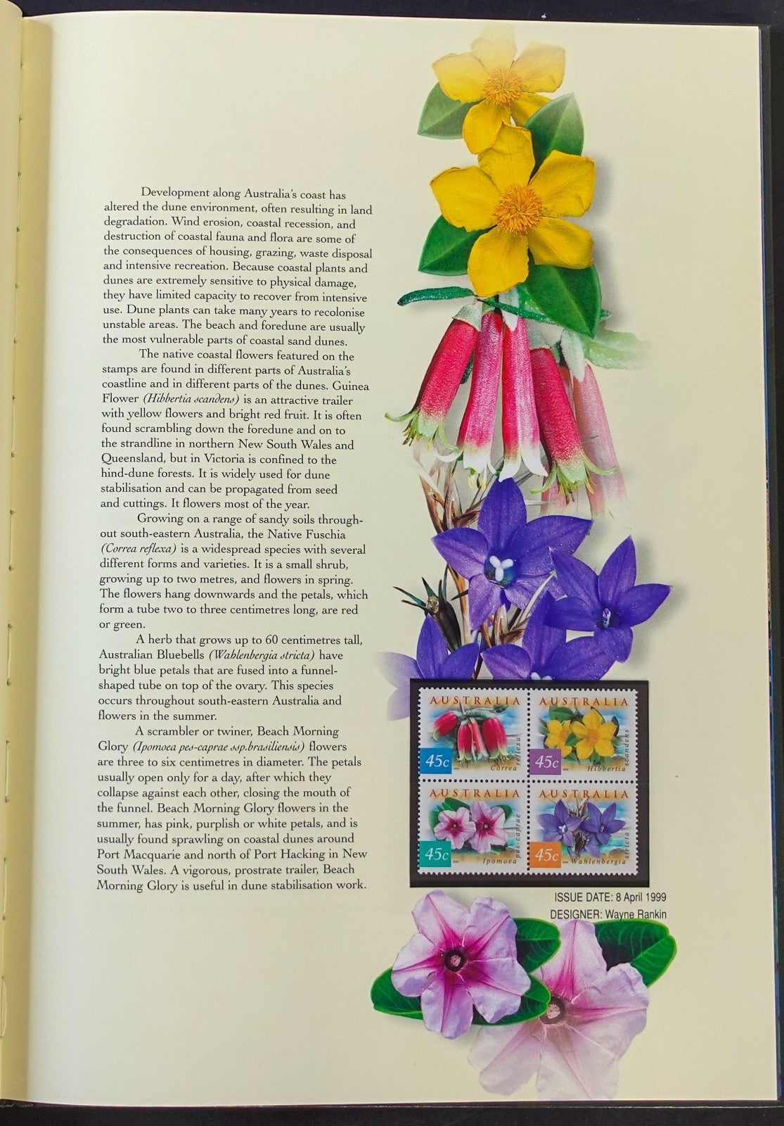 Australia 1999 Yearbook (MNH) Collection Of Australian Stamps ZAYIX