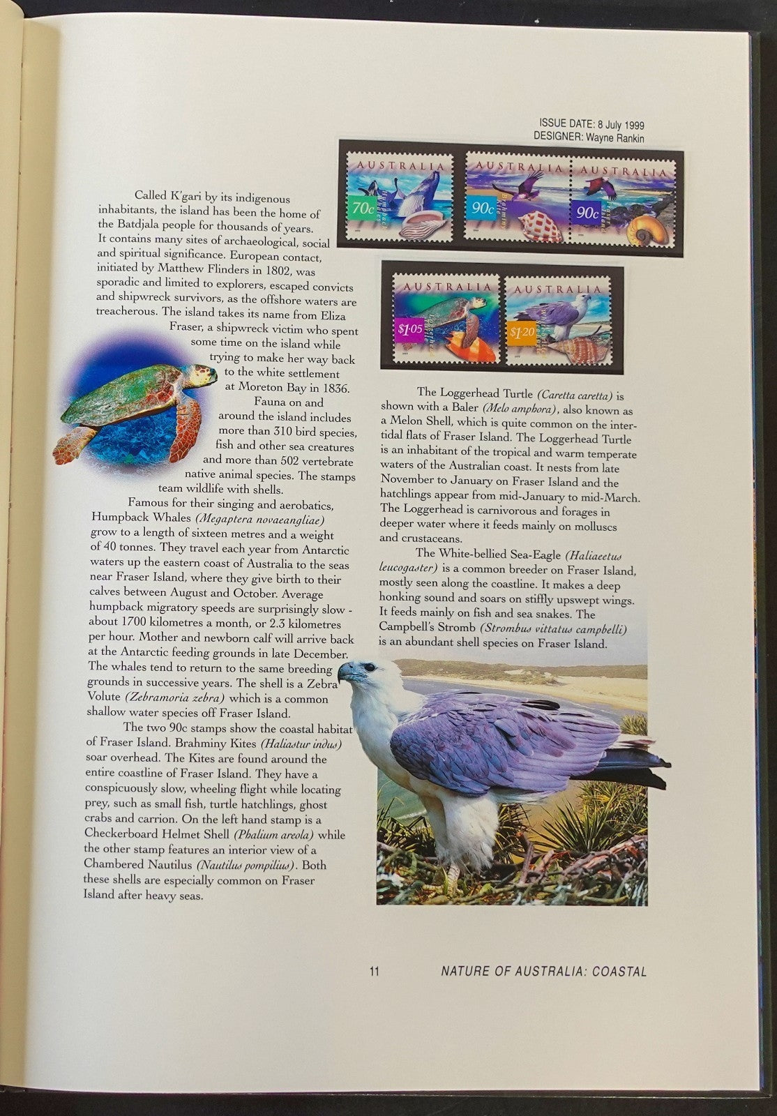 Australia 1999 Yearbook (MNH) Collection Of Australian Stamps ZAYIX