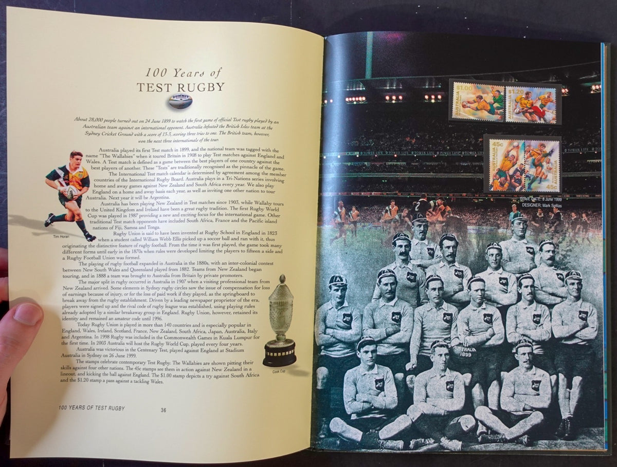 Australia 1999 Yearbook (MNH) Collection Of Australian Stamps ZAYIX