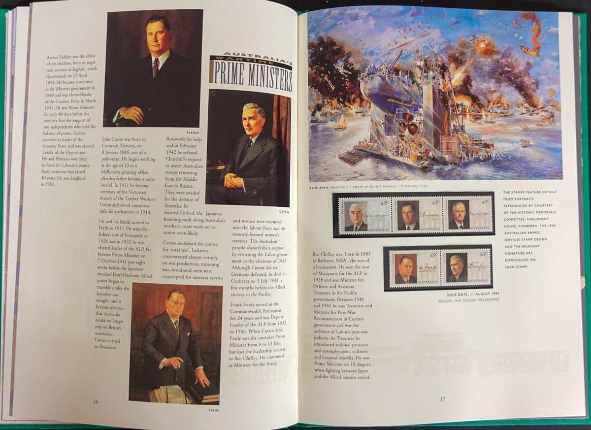 Australia 1994 Yearbook (MNH) Collection Of Australian Stamps ZAYIX