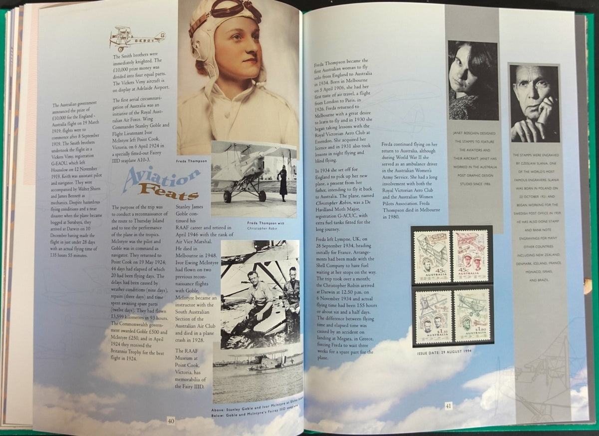 Australia 1994 Yearbook (MNH) Collection Of Australian Stamps ZAYIX