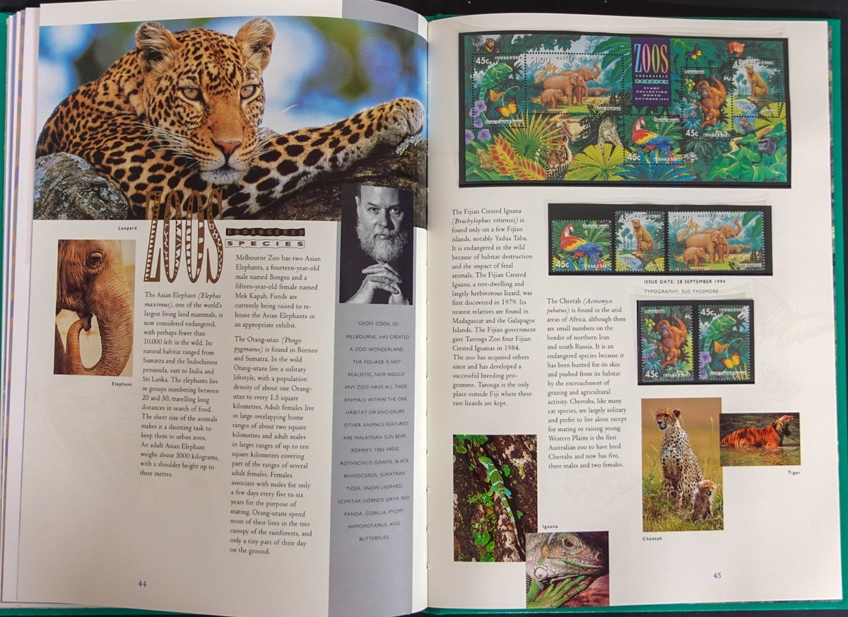 Australia 1994 Yearbook (MNH) Collection Of Australian Stamps ZAYIX