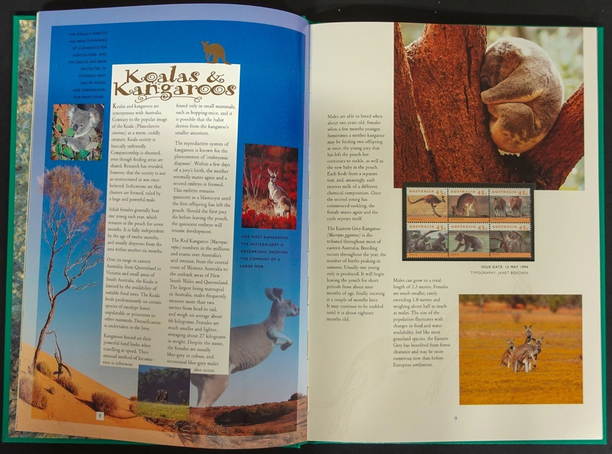 Australia 1994 Yearbook (MNH) Collection Of Australian Stamps ZAYIX