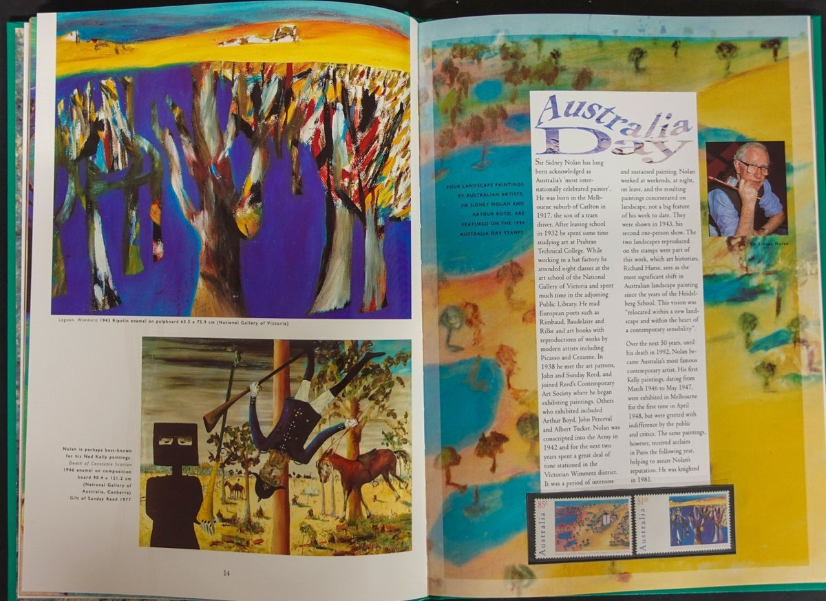 Australia 1994 Yearbook (MNH) Collection Of Australian Stamps ZAYIX
