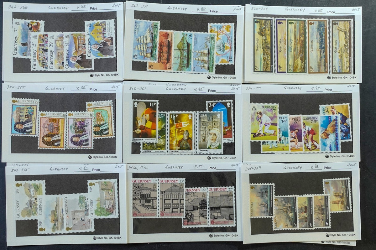 Belgium & Commonwealth Stamp Collection On Dealer Cards Mint & Used ZAYIX