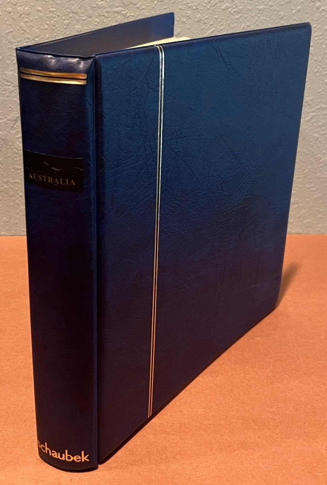 Australia 1970-1990 Schaubek Hingeless Stamp Album & Slipcase ZAYIX
