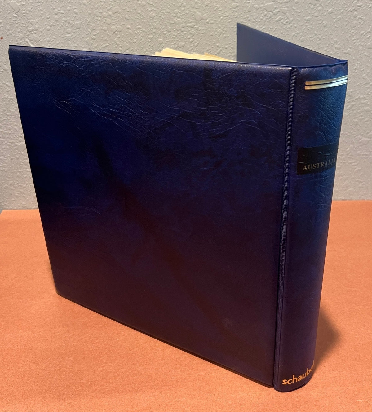 Australia 1970-1990 Schaubek Hingeless Stamp Album & Slipcase ZAYIX