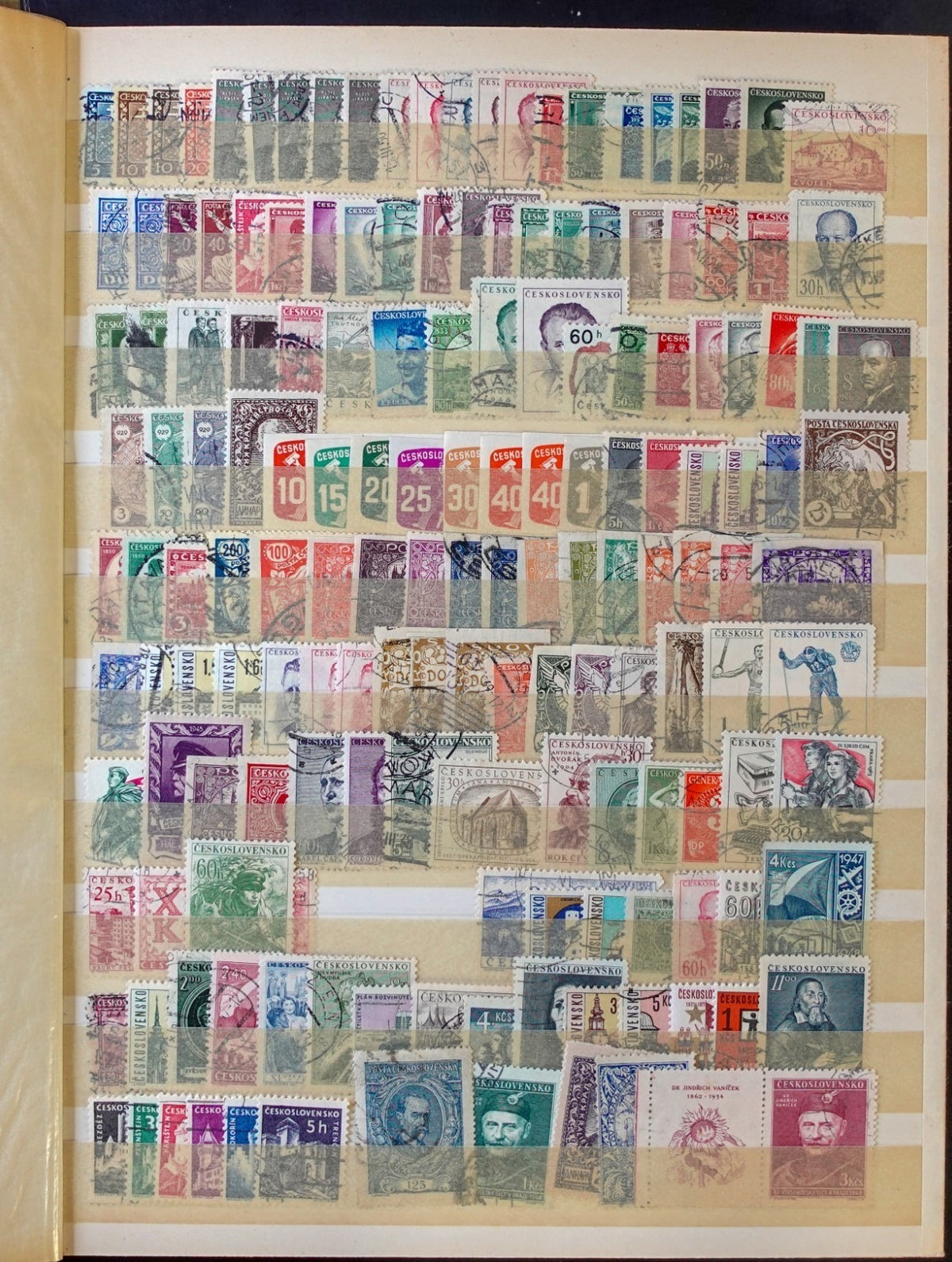 World Wide Stamp Collection Stockbook Mint & Used Estimated 3500 Stamps ZAYIX