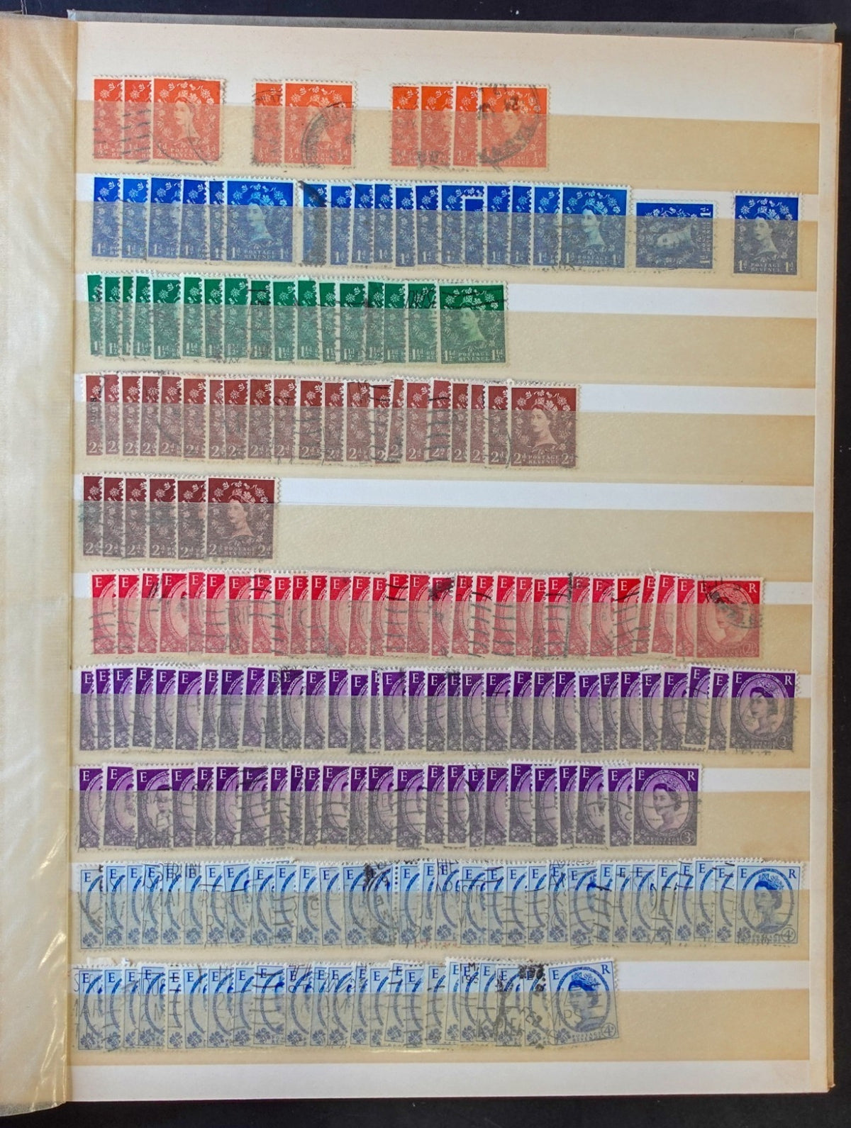 World Wide Stamp Collection Stockbook Mint & Used Estimated 3500 Stamps ZAYIX