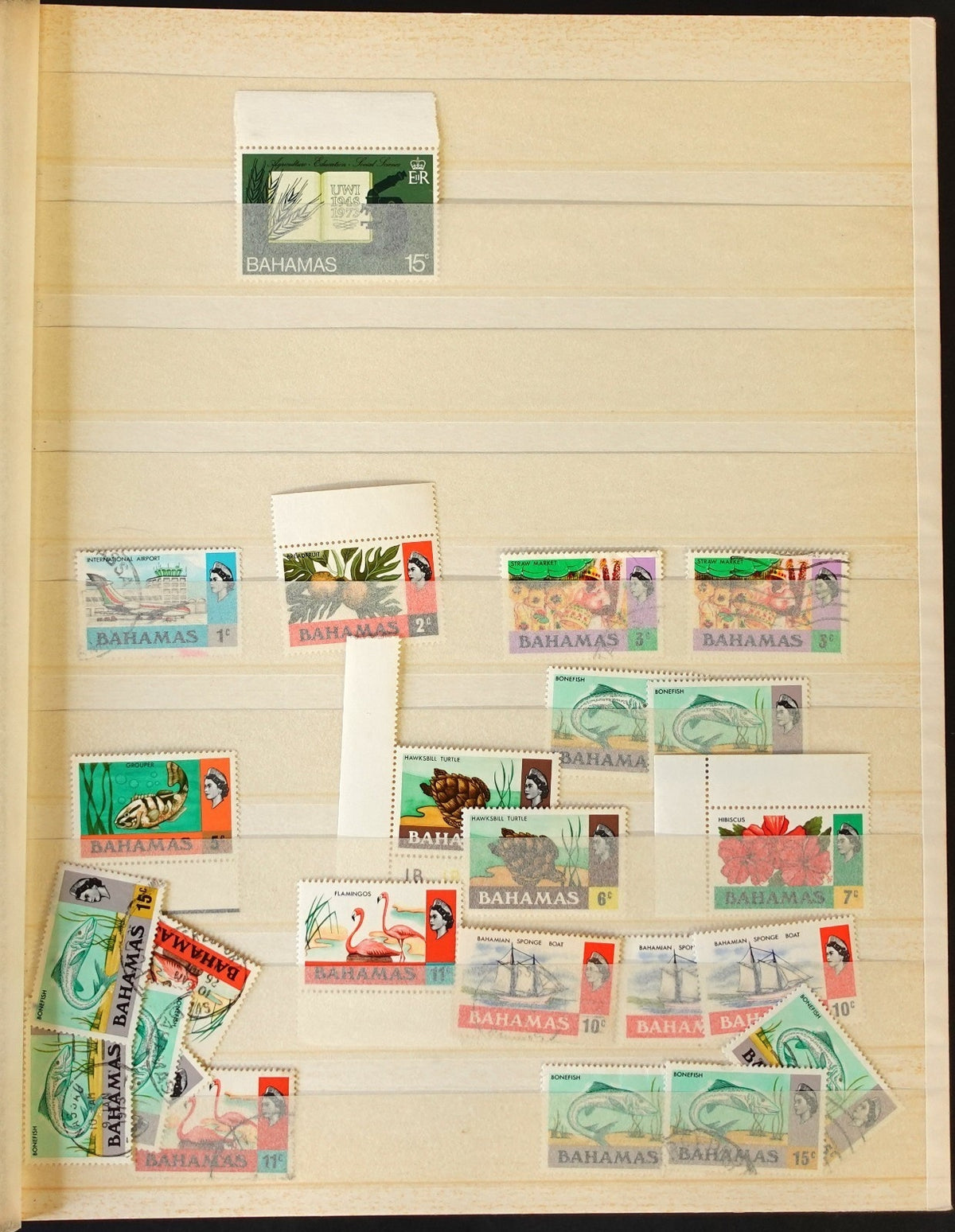British Commonwealth & Hong Kong Stamp Collection Stockbook 700 Stamps ZAYIX
