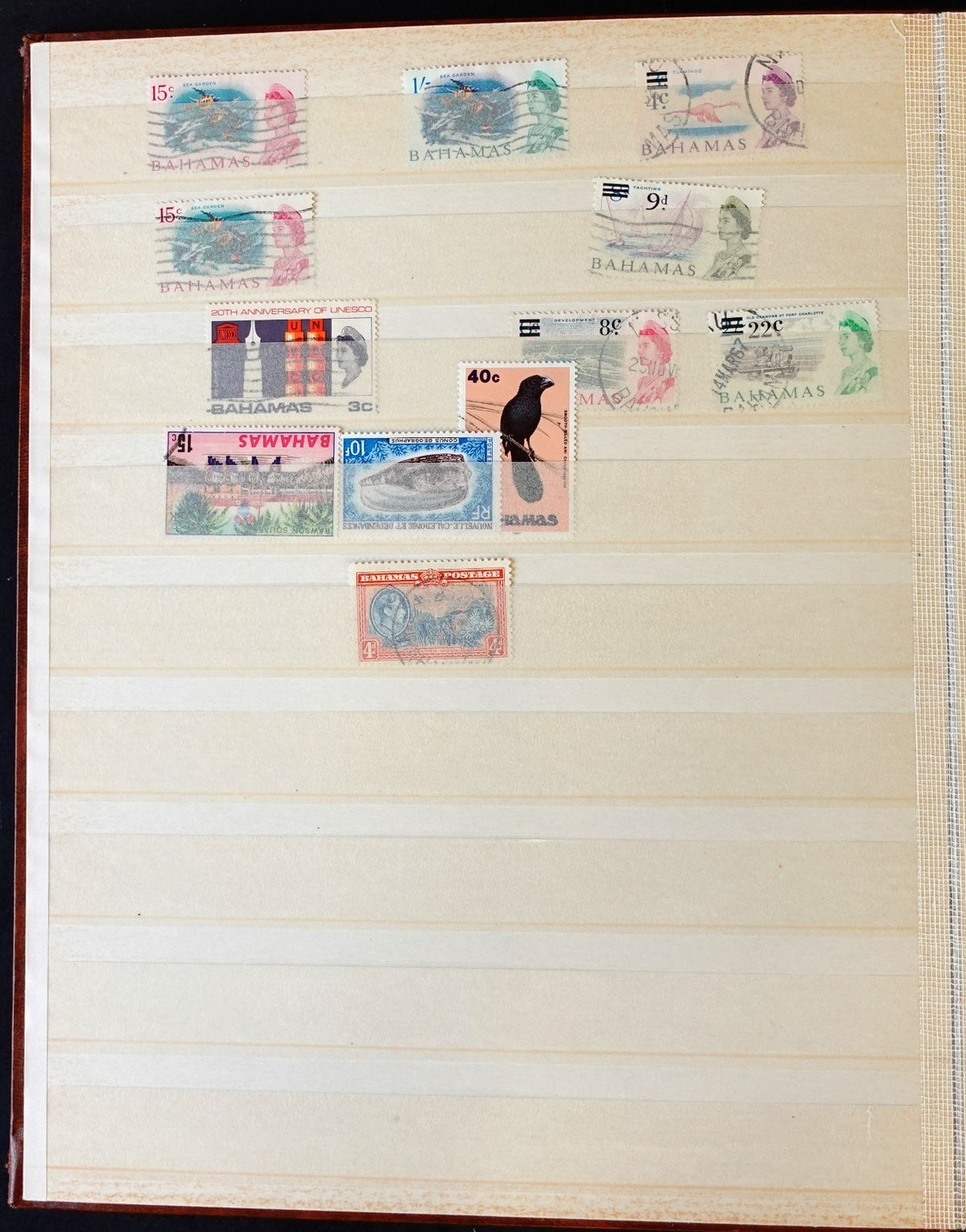 British Commonwealth & Hong Kong Stamp Collection Stockbook 700 Stamps ZAYIX