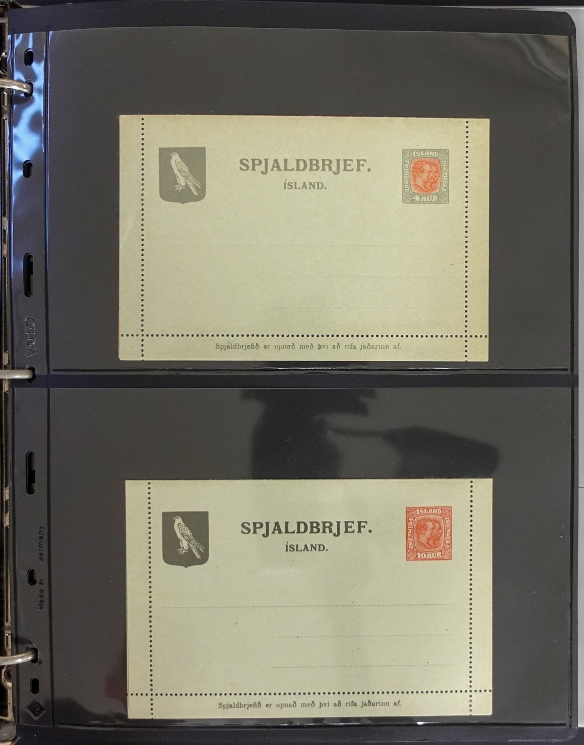 Iceland Specialized Postal Stationery Collection Í GILDI Cards Aerograms ZAYIX