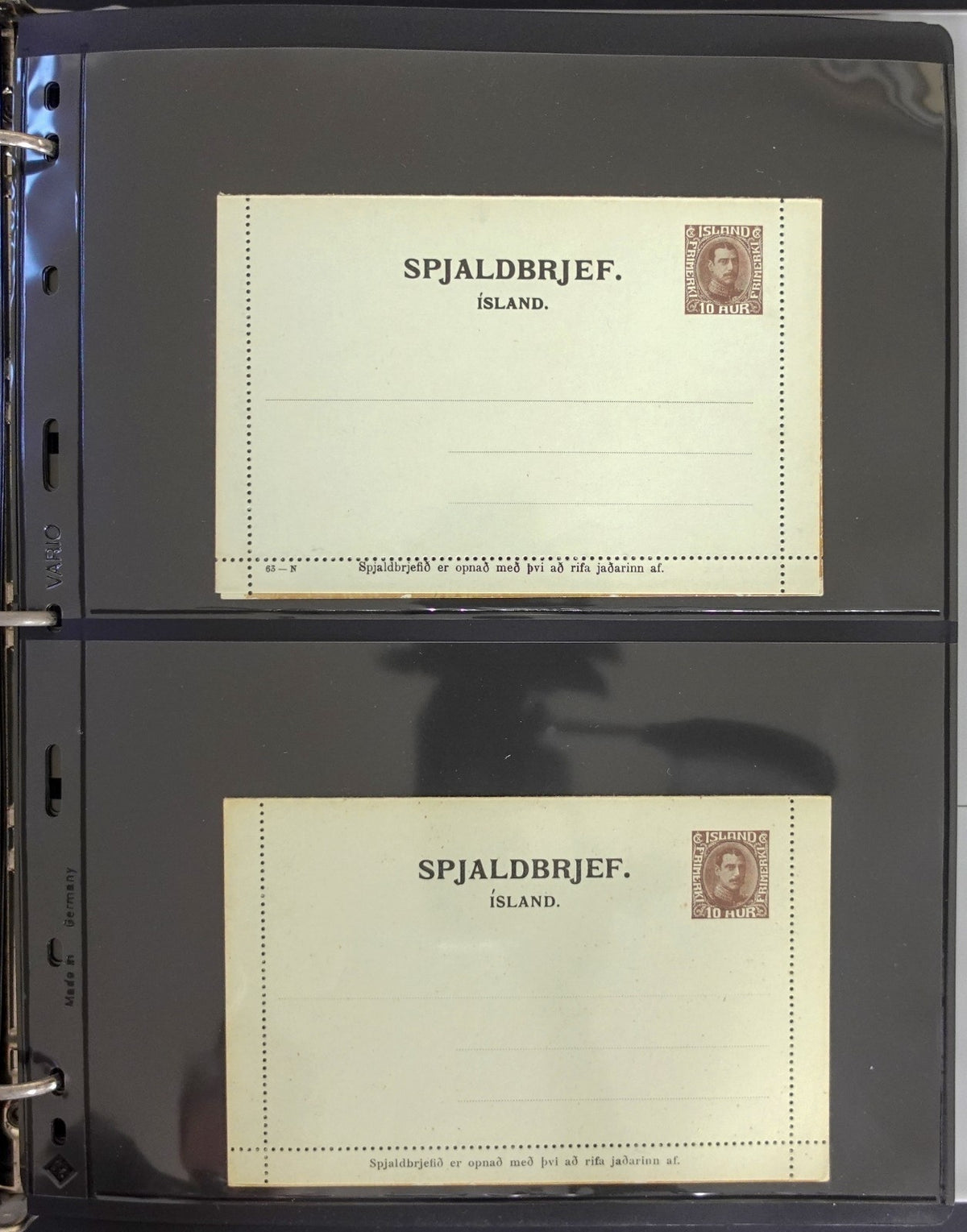 Iceland Specialized Postal Stationery Collection Í GILDI Cards Aerograms ZAYIX