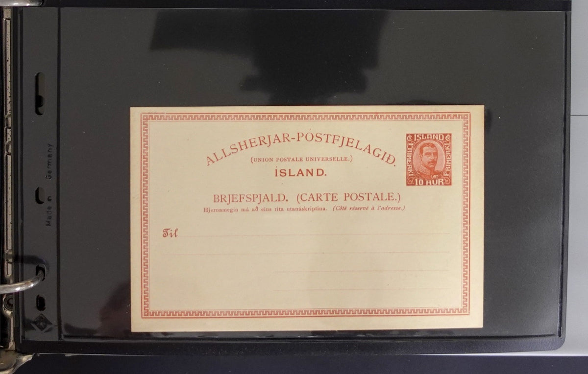 Iceland Specialized Postal Stationery Collection Í GILDI Cards Aerograms ZAYIX
