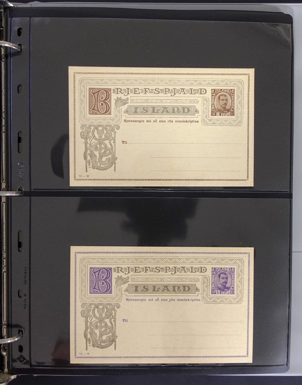 Iceland Specialized Postal Stationery Collection Í GILDI Cards Aerograms ZAYIX