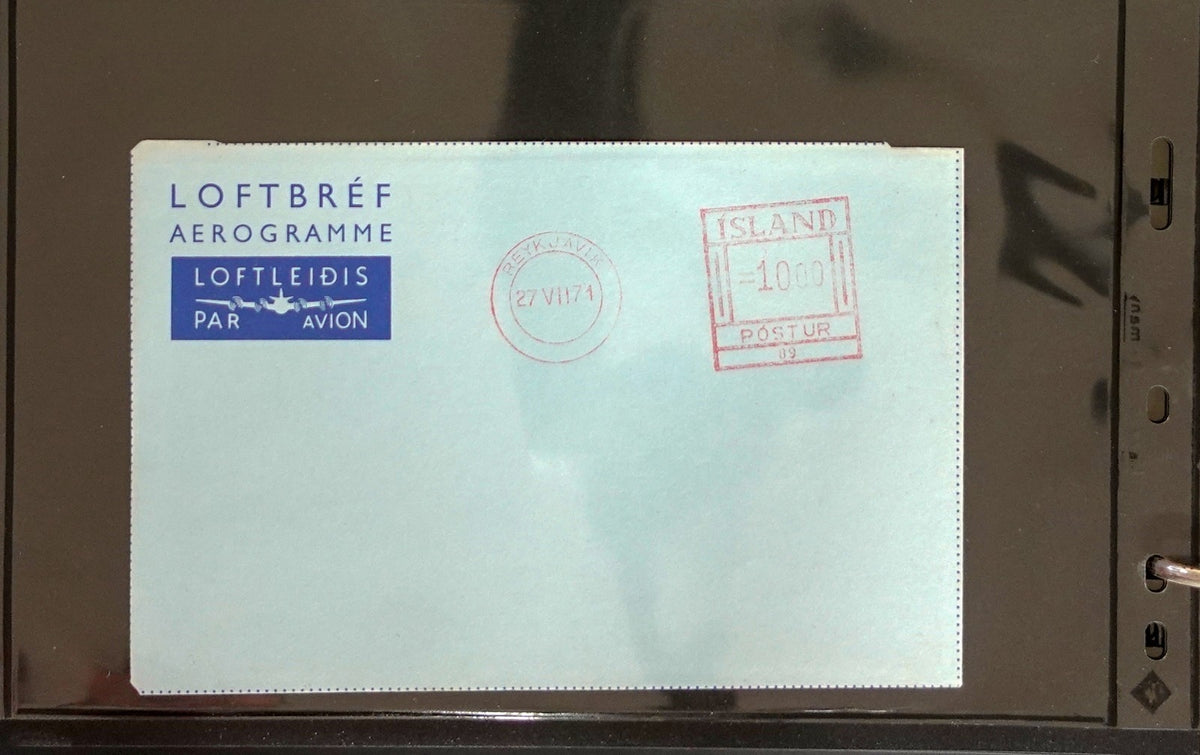 Iceland Specialized Postal Stationery Collection Í GILDI Cards Aerograms ZAYIX