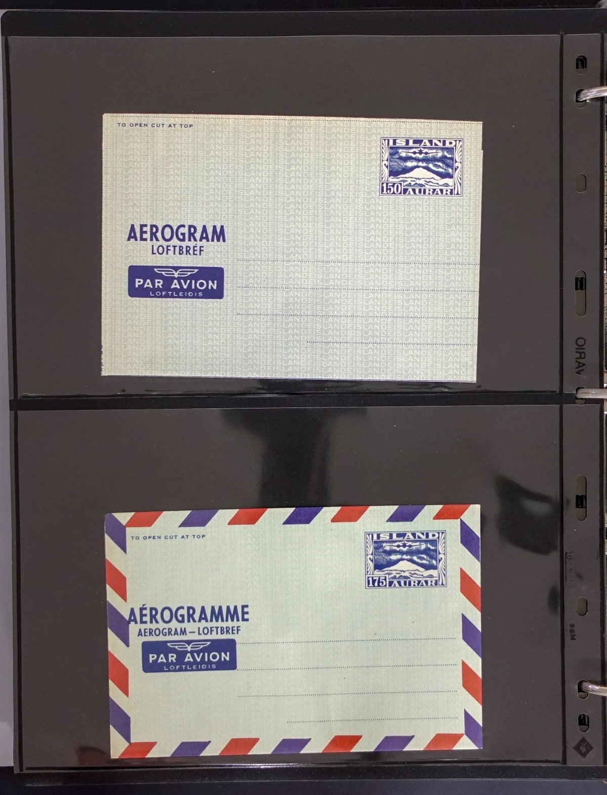 Iceland Specialized Postal Stationery Collection Í GILDI Cards Aerograms ZAYIX
