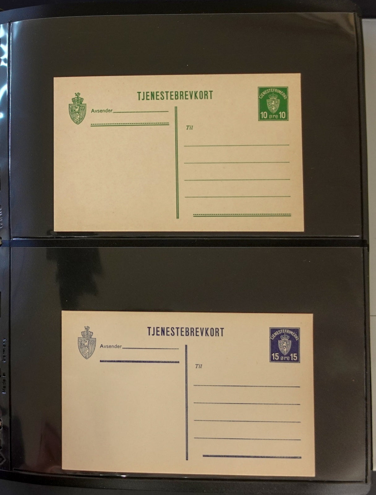 Norway Near-Complete Postal Stationery Collection 3 Binders 1870s-Modern ZAYIX