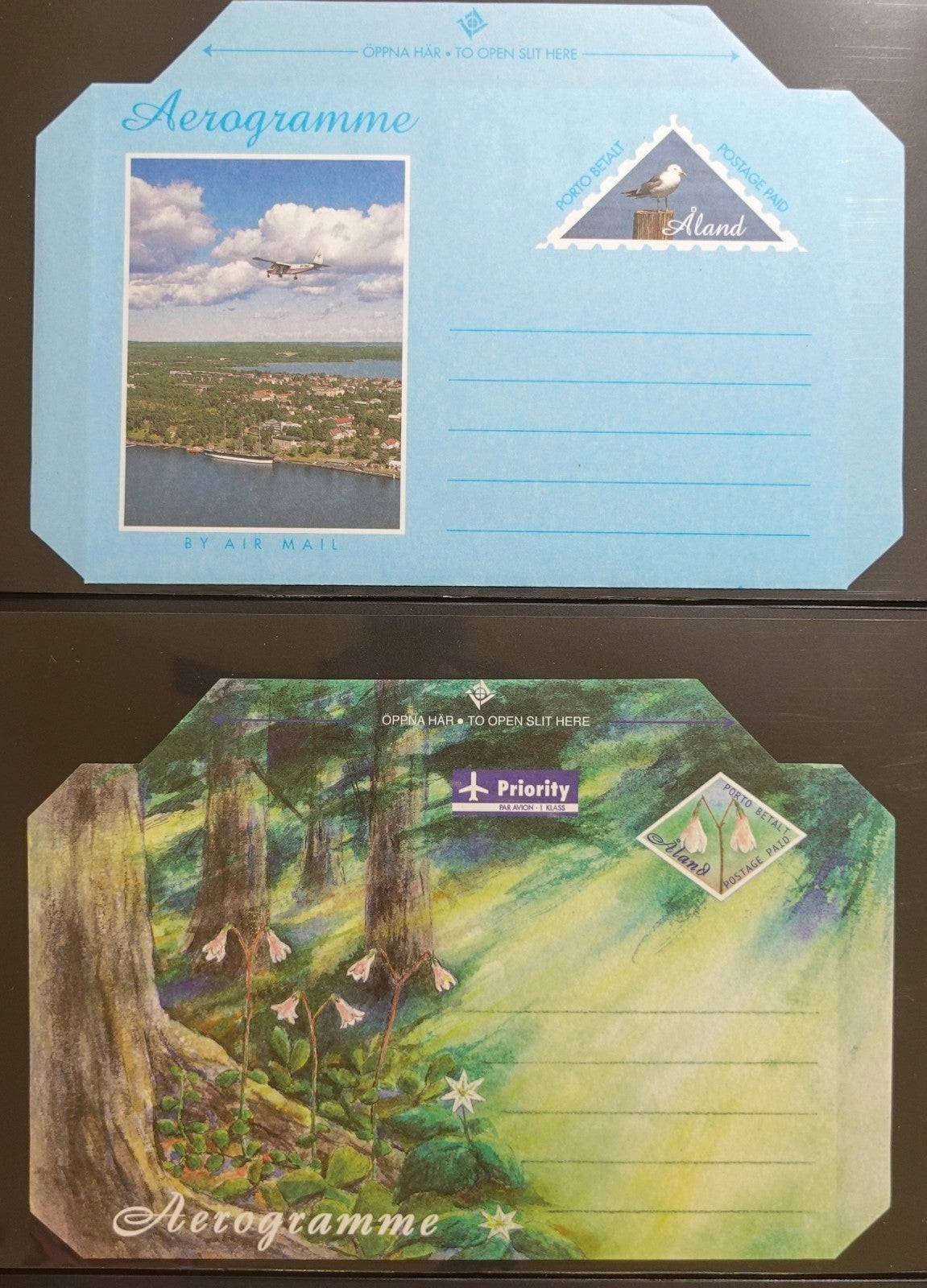 Aland Germany Postal Stationery Stamp Collection Album ZAYIX