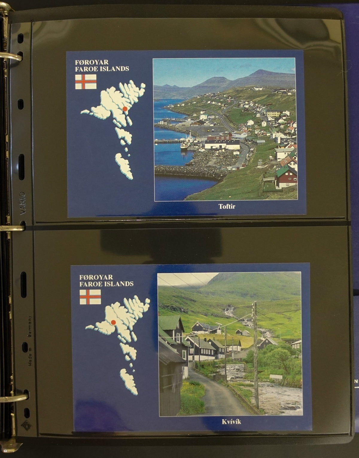 Faroe Islands Complete 1975-2010 Postal Cards Stamp Collection Album ZAYIX