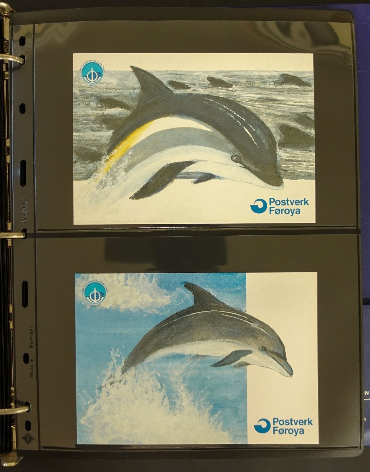 Faroe Islands Complete 1975-2010 Postal Cards Stamp Collection Album ZAYIX