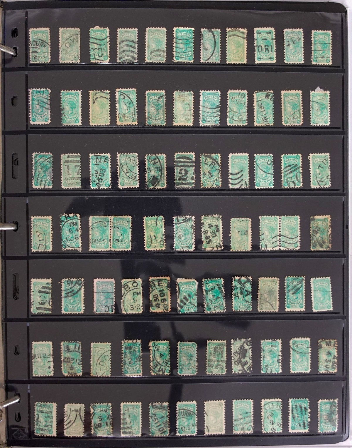 Australia Bantam Issues South Australia & Victoria Stamp Collection Album ZAYIX