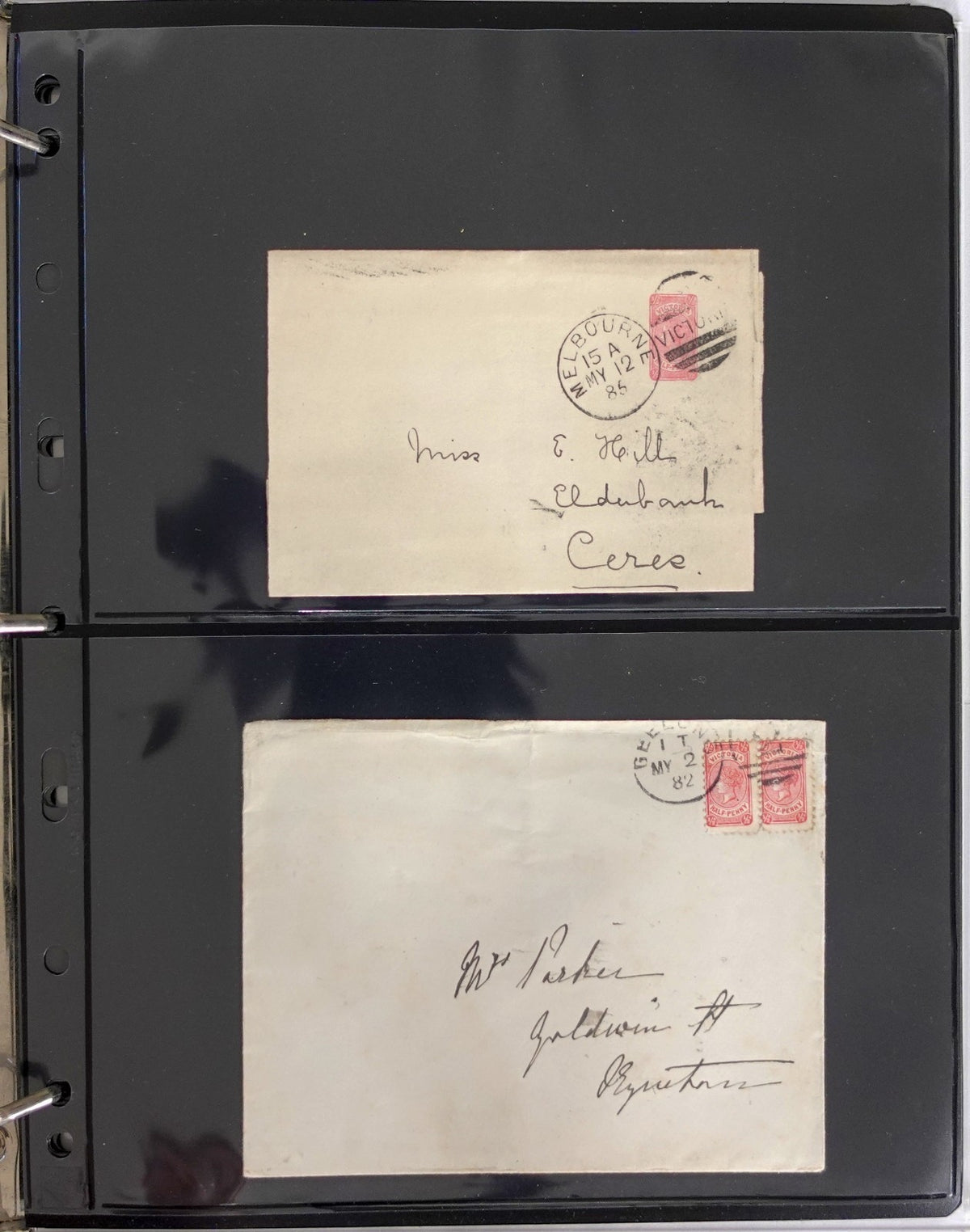 Australia Bantam Issues South Australia & Victoria Stamp Collection Album ZAYIX